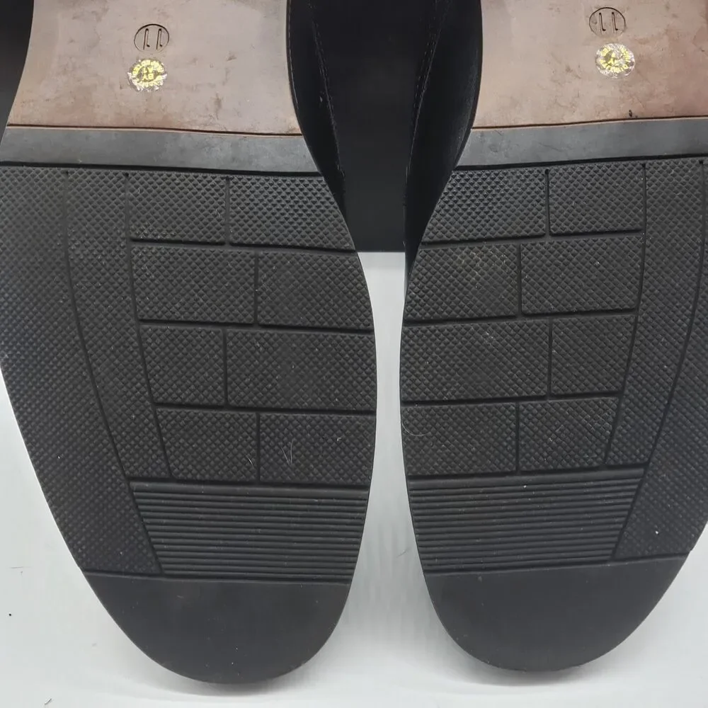 JF J Ferrar DANE 014-2903 Men’s Black Lace-Up Dress Shoes Size 11M Formal Oxford